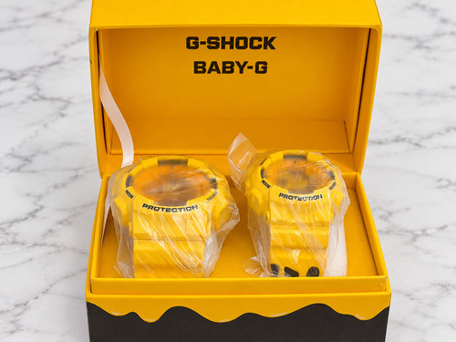 Casio shock and baby honey - casio, g-shock