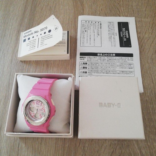 Casio baby watch pink - baby-g,