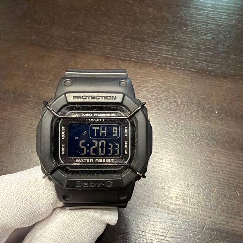 Casio baby black digital - baby-g,