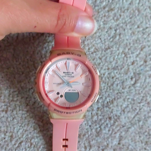 Casio baby bgs 100 - baby-g, pink