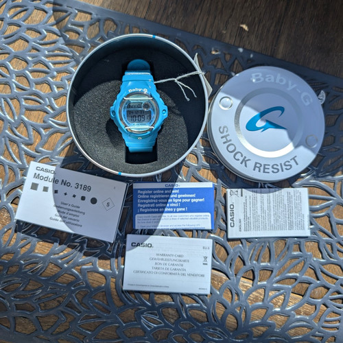 Brand new blue - blue, casio
