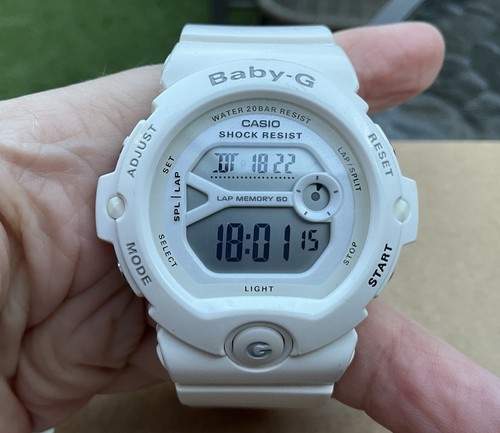 Casio baby 6903 white - casio,