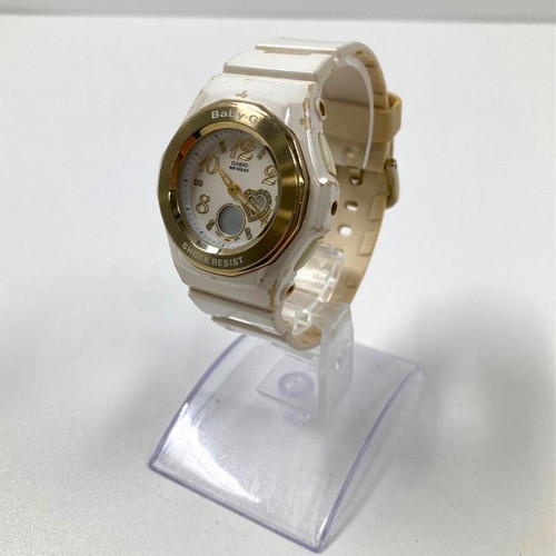 Casio baby bga 100lv white - casio, bga-100lv