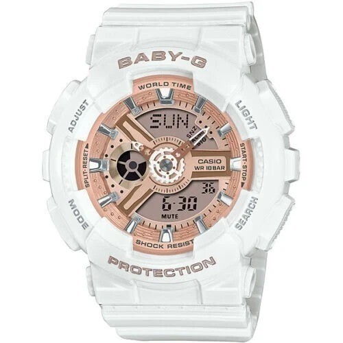 Casio baby 110x 7a1 white - casio,