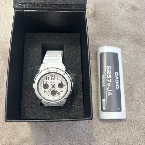 Casio baby watch white - watch,