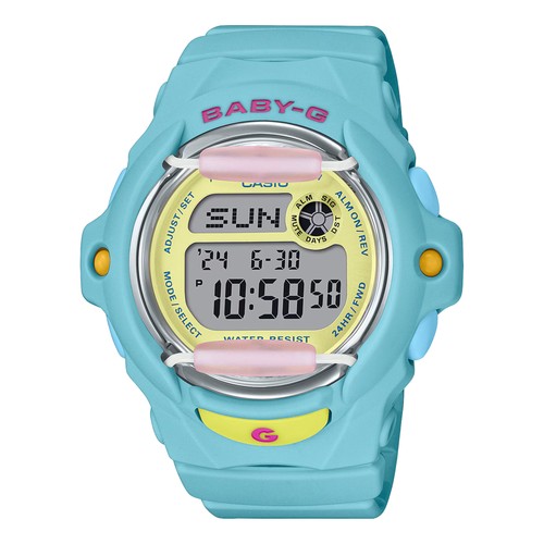 Casio ladies baby blue - baby-g,