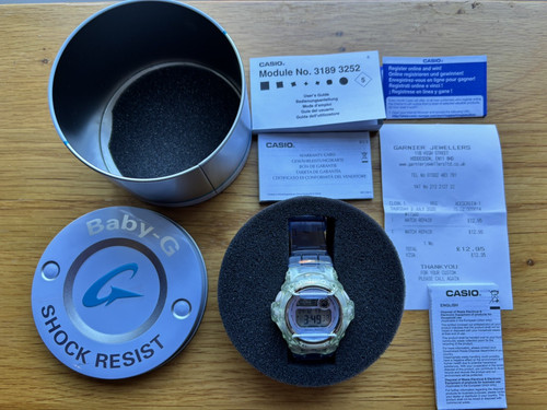 Casio baby 169r clear - casio, bg‑169r