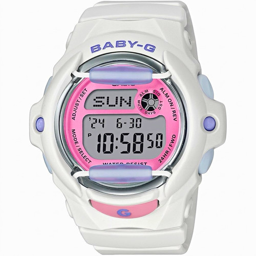 Casio baby white strap - white,