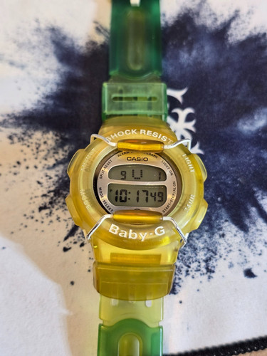 Casio baby bg330 yellow - baby-g,