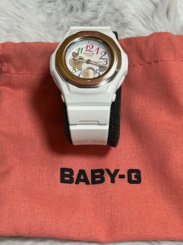 Casio baby white heart - casio,