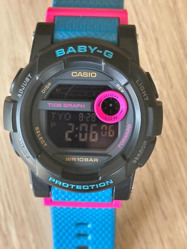 Casio baby black pink blue - casio,