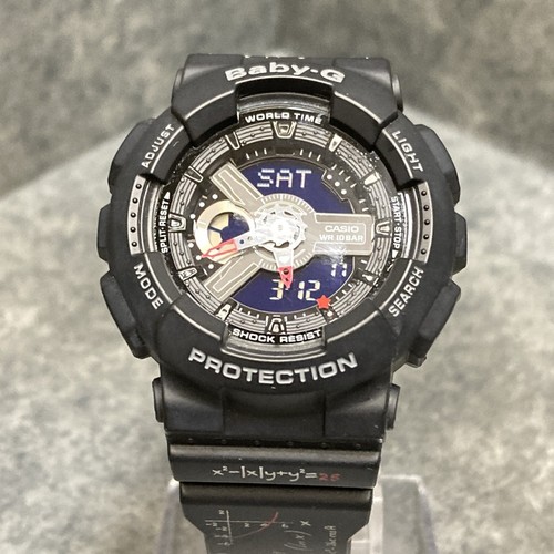 Casio baby 110lf black - baby-g, ba-110lf