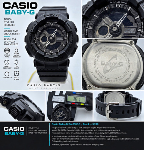 Casio baby 110bc - baby-g, ba-110bc