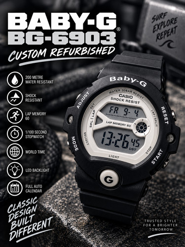 Casio baby 6903 - baby-g, –