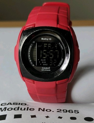 Rare casio baby black face - rare, baby-g