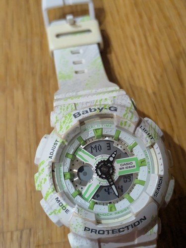 Casio baby watch white and - g,